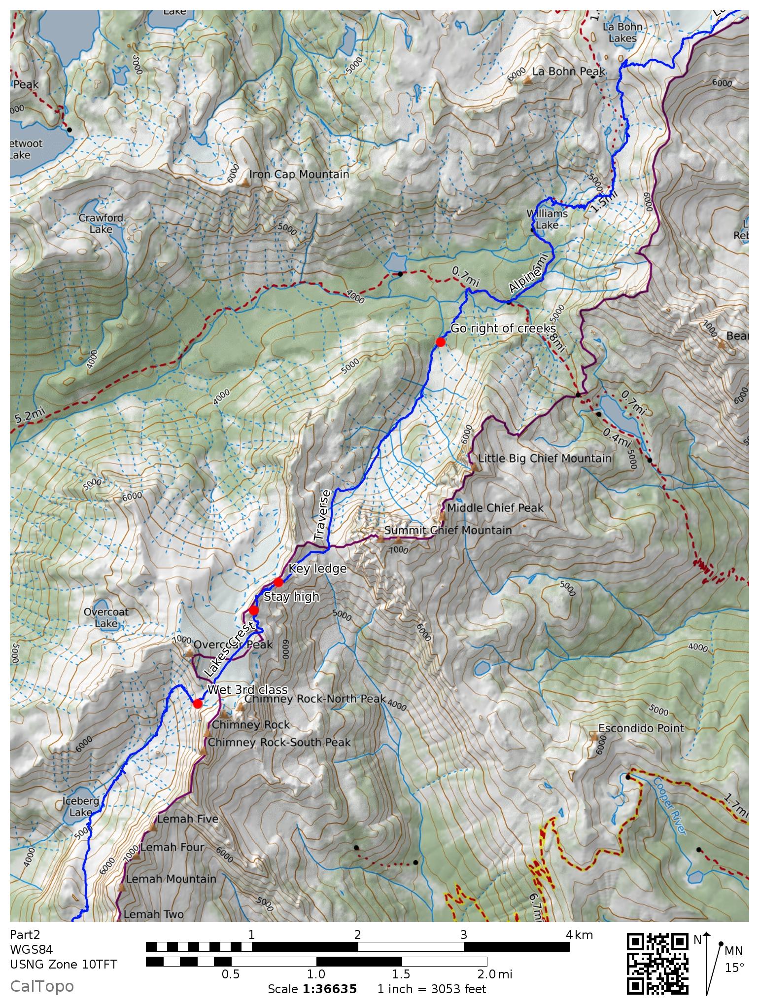 [TR] Alpine Lakes Wilderness - Mt. Daniel via Snoqualmie Pass (The