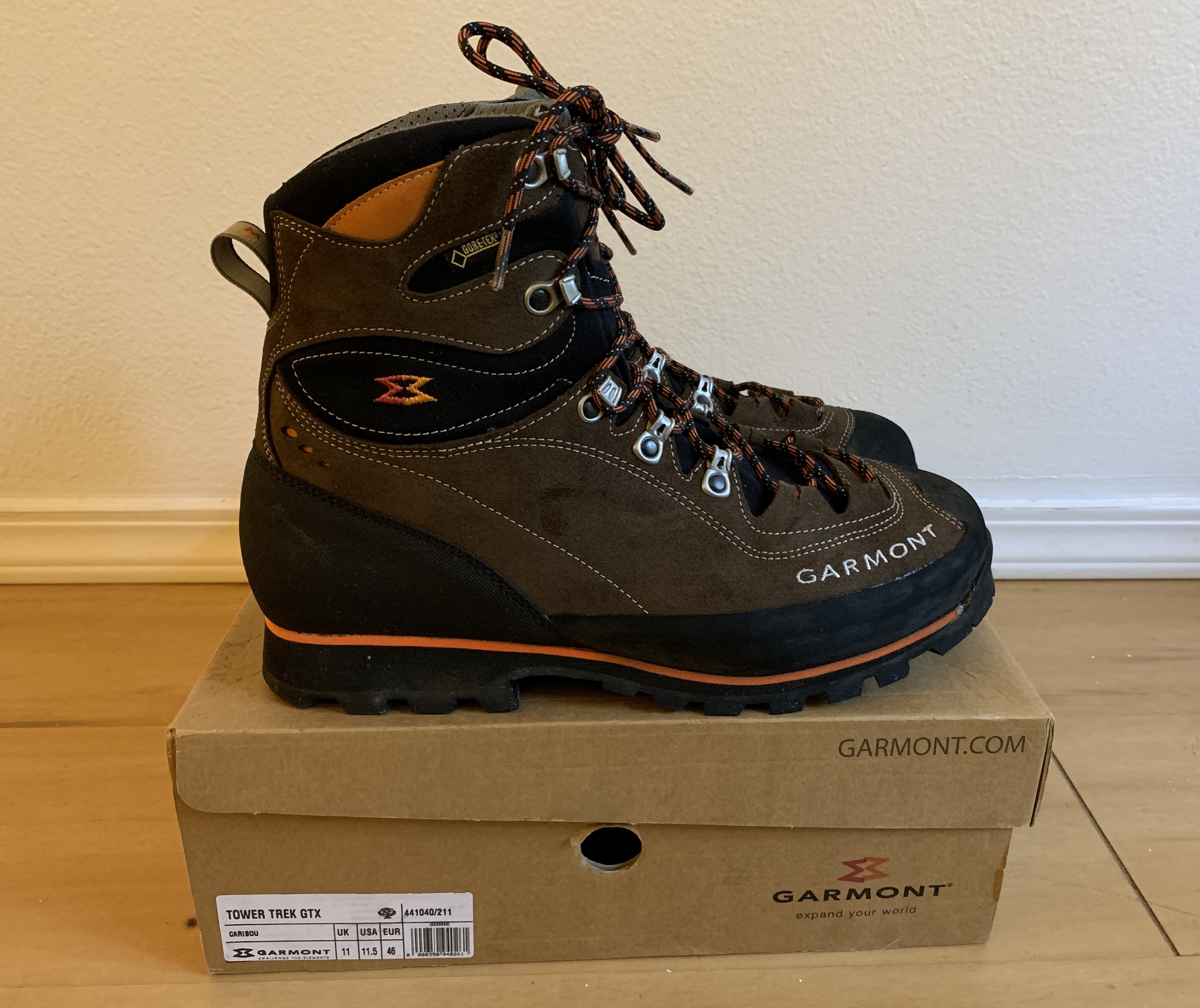 Men’s Garmont Tower Trek GTX Hiking Boots 11.5 US / 46 EU - The Yard ...